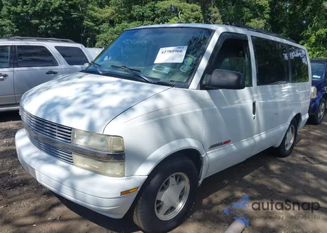 2001 Chevrolet Astro Ls from USA, damaged, VIN 1GNEL19W31B101069